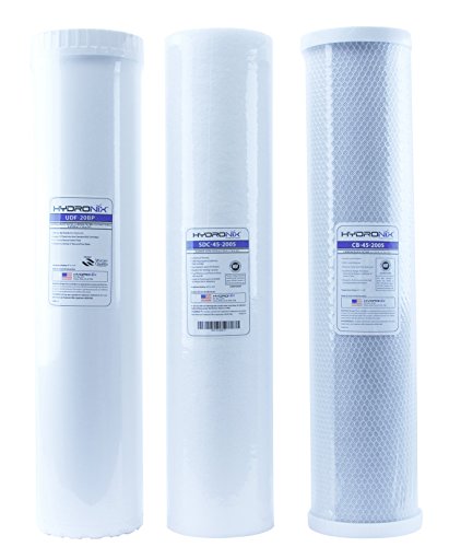 Water Filters - Sediment/GAC/Carbon (Pack of 3) | 4.5