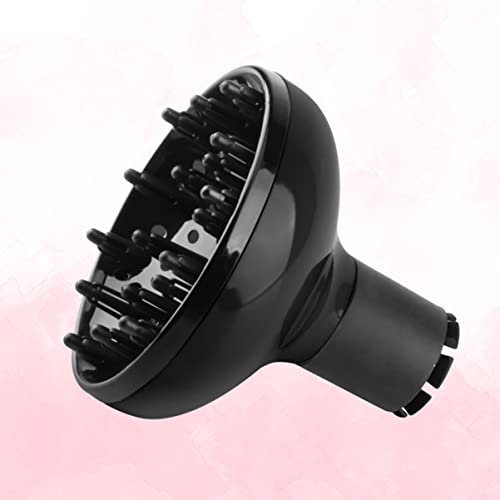 minkissy 2 peças sem cabelo, acessório de salão, ferramenta grande barbeiro para casa, frizz ondulad