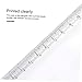 Holibanna 8pcs Triangular Ruler Drafting Scales 15cm Scale Ruler for Students Classroom