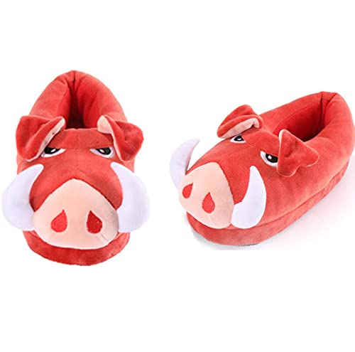 Chaussons d'hiver chauds taureau pour pieds froids et glissades