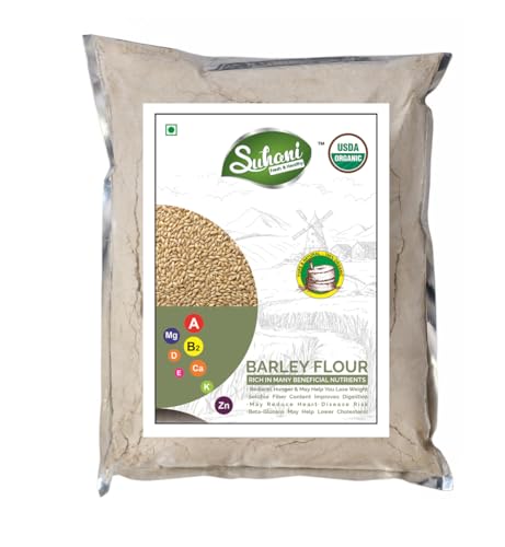 Image of Eywa Seeds & Exports Pvt Ltd Organic Barley Flour |Jau Flour| (10 Kgs) For Eating And Cookings Produce Of India From Organic Farms By (Suhani) Eywa