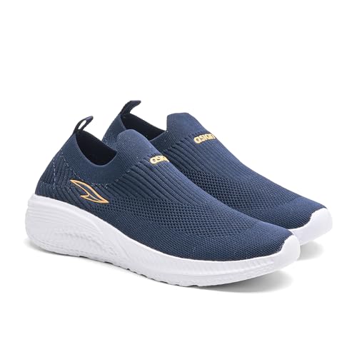 Image of ASIAN Storm-41 Walking Shoes for Men | Lightweight Slip-On Sneakers with Arch Support, Memory Foam Cushion & Breathable Mesh Upper | Comfortable Shoes for Walking & Travel