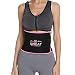 KIWI RATA Premium Waist Trimmer Stomach Belt for Women & Men Weight Loss Waist Trainer Wrap for Belly Fat Pink Line L