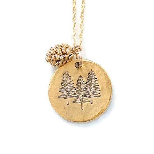 Pine Tree Necklace, Pinecone Necklaces 