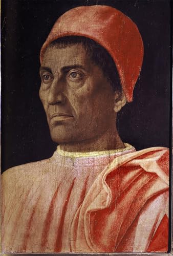 Affiche Toile Andrea Mantegna Portrait du Prêtre Carlo Di Cosimo De' Medici, Reproduction d'Art