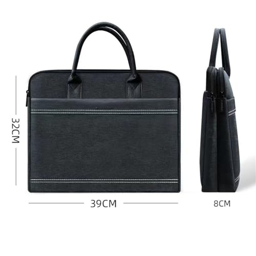 Men's Handbag Large Capacity Briefcase Business Office Information Storage Conference Bag Men's Briefcase3
