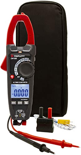 Image of Triplett CM1000 True RMS 6000 Count 1000A AC Clamp Meter with Inrush, LPF, LOZ, and Certificate of Traceability to NIST