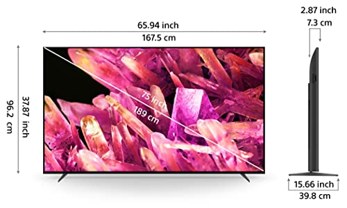 Image of Sony Bravia 189 cm (75 inches) XR Series 4K Ultra HD Smart Full Array LED Google TV XR-75X90K (Black)