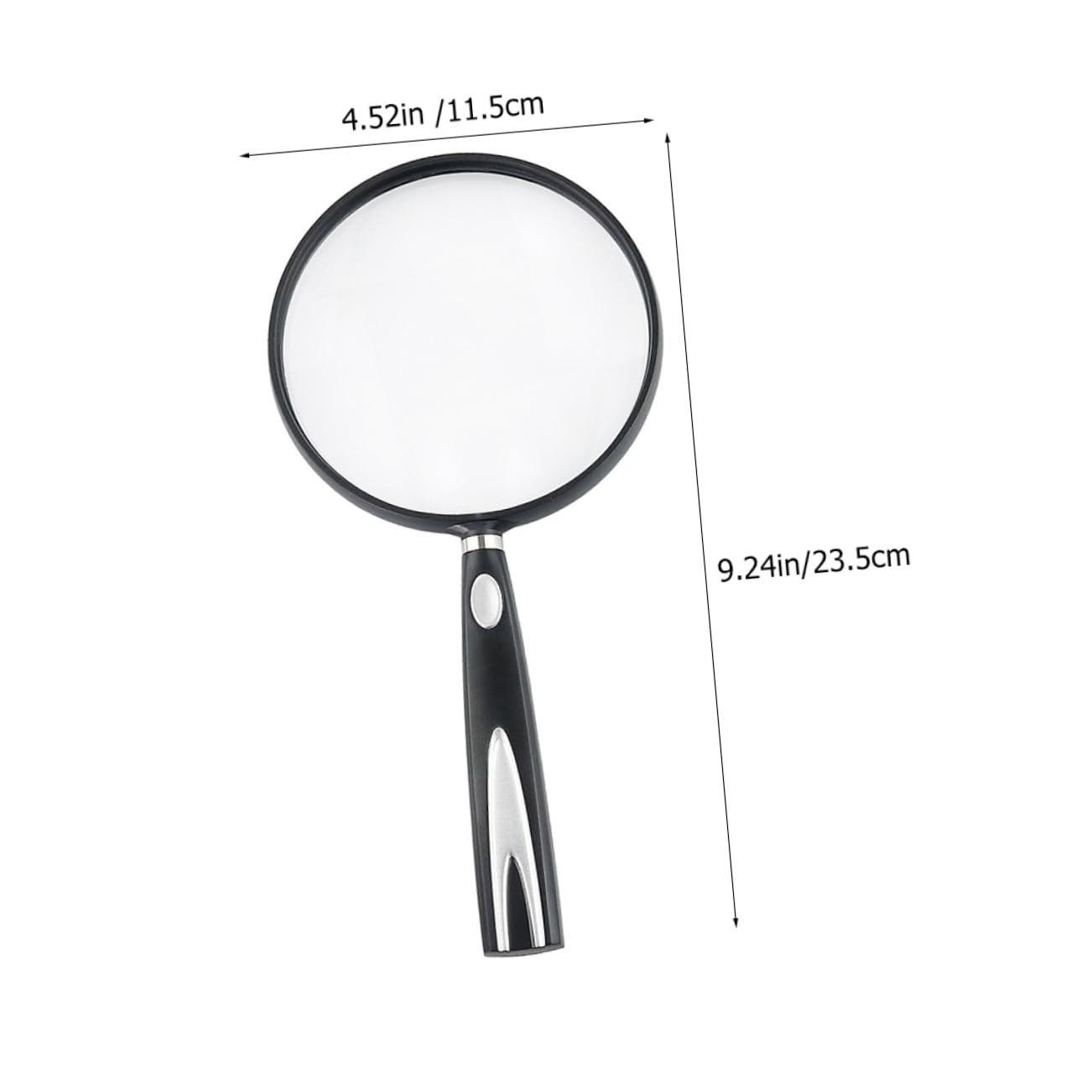 AUTSUPPL Handheld Magnifying Tool for Seniors Reading Magnifier with Lens Lightweight and Portable Reading Accessory for Books Newspapers and Menus for Vision Impaired