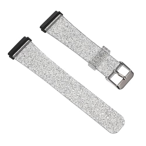 Correa de muñeca de moda en silicona con purpurina elegante para smartwatch