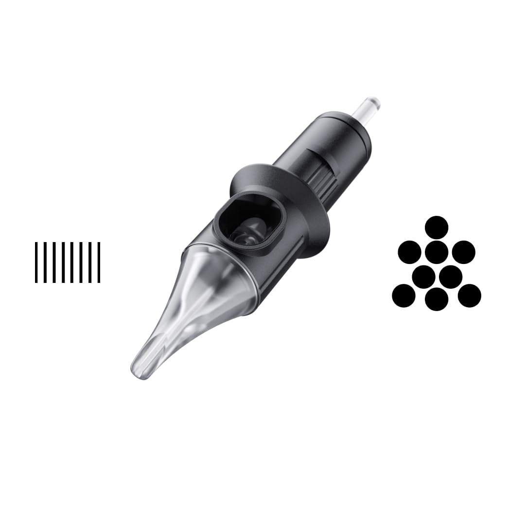 Cheyenne Tattoo Cartridges - Liner 0.30 Safety Cartridges - 20 pcs (9-Liner 0.30 slt new precision)