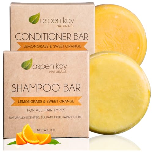 Moroccan Argan Oil Shampoo & Conditioner Bar set -...
