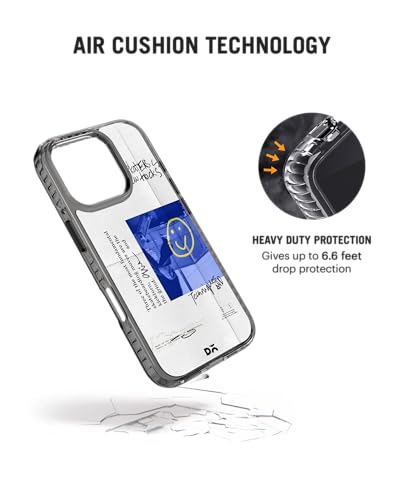 Image of DailyObjects The Fundamentals Stride 2.0 Magnetic Case Cover Compatible with iPhone 16 Pro Max | Wireless Charging Slim Back Cover | 2 Layer Edge Protection & Shockproof