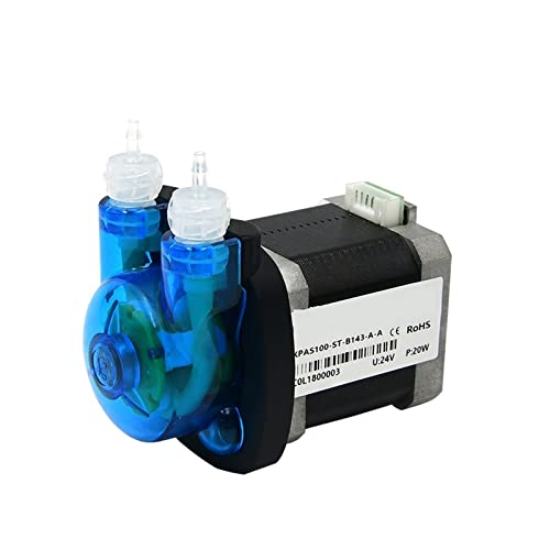 Bomba de Refuerzo, Bomba peristáltica paso a paso 100 Bomba peristáltica S/L Transferencia de placa Líquido viscoso no viscoso (20-110 ml/min)(S16,Kpas100-st-3)