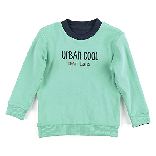 Suéter pulóver para niños con doble cara reversible de algodón 2