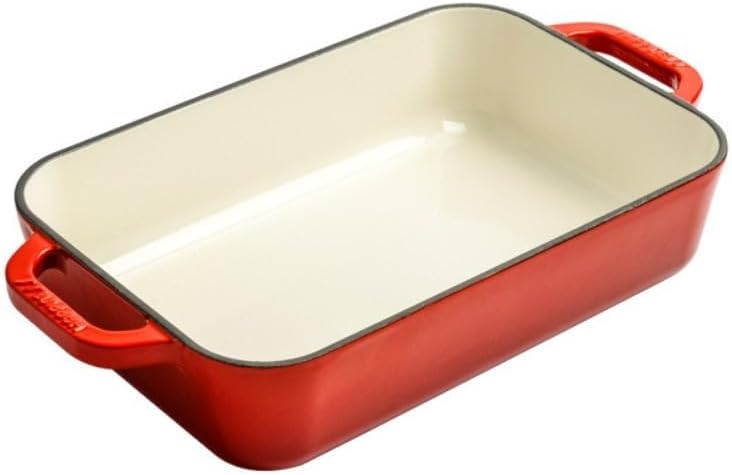 ITMEATグラタン皿オーブン・電子レンジ・魚焼きグリル対応大容量3.3Lセラミック製不粘コーティング (パープル)