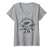 Mujer Entusiasta de la parrilla de carne de 76 años - Barbacoa 76 cumpleaños Camiseta Cuello V