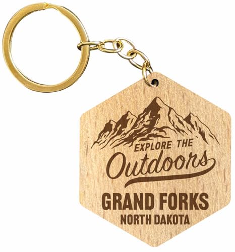 R and R Imports Grand Forks North Dakota Souvenir Hexagon
