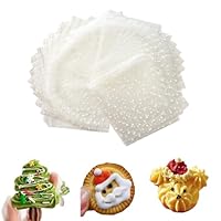Vrnkuio Bags Pack Cellophane of 100 (4x4 Inch) White Polka Dot Self-Seal Translucent Cookie Bags,for Sweet Chocolates Biscuit Candy party favors gift giving