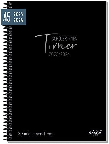Schüler-Timer 2025/2026 A5 GAME ON - Nachhaltiger Schulkalender Mit Spiralbindung