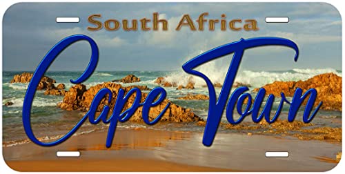 Cape Town South Africa Tag04 Novelty Car Auto License Plate