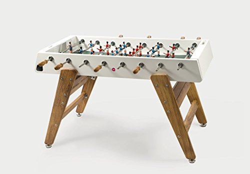 habitmobel – Futbolin legno interno/esterno, Playtime bianco