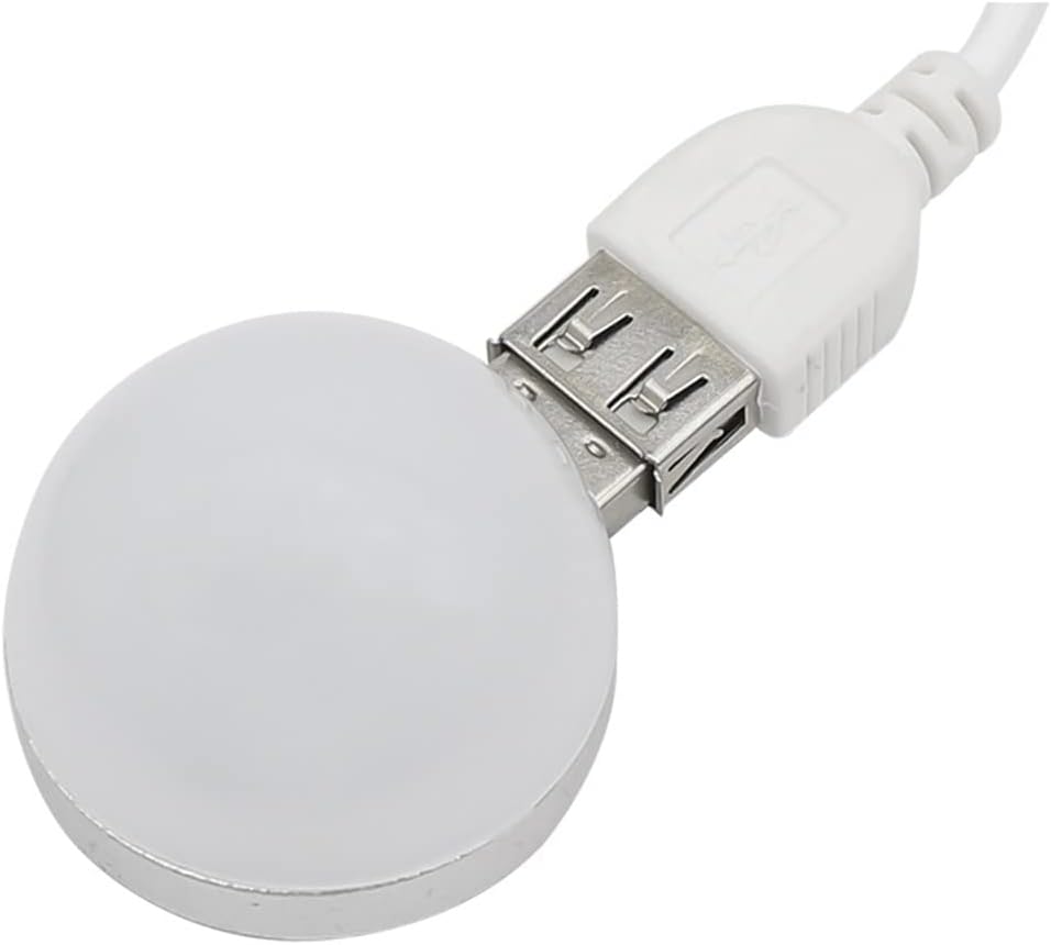 Microscope Accessories Kit Lighting Diameter 35mm Universal Biological Microscope Light Source USB Bulb- LED Illumination Microscope Accessory Lamp Microscope Slides