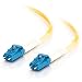 Produktbild C2G 1m Glasfaser/Glasfaserkabel fàur Gigabit-Ethernet-Anwendungen LC/LC LSZH Duplex Singlemode 9/125 SM Glasfaser