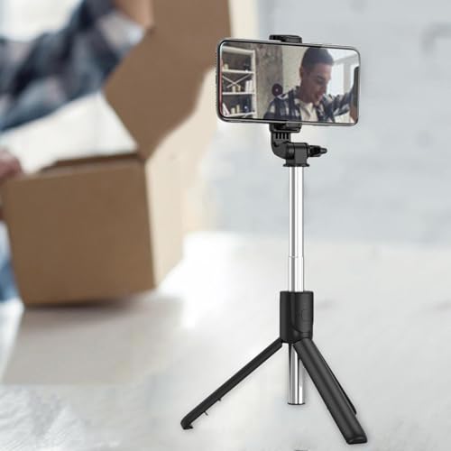 Trépied de voyage compact télescopique doté d'une télécommande sans fil intégrée - 7