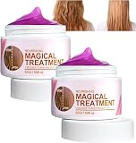 5 Seconds Repair Damage Frizzy Soft Smooth Shiny Hair Mask, Hair Care Serum, Hair Care Leave-In Conditioner, Anti-Frizz for Curly, Dry, Damaged Hair (2pcs)