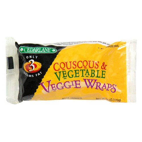 CedarLane, Veggie Wraps, Couscous & Vegetable, 6 oz