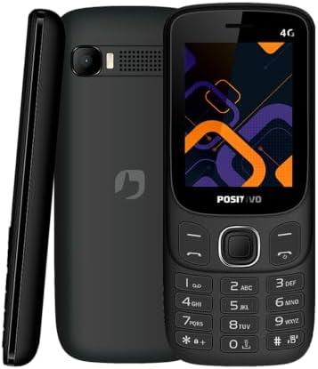 Celular Positivo P41 4G, Tela 2.4", 32MB RAM, Dual SIM, Rádio FM,...
