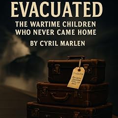 Diseño de la portada del título Evacuated