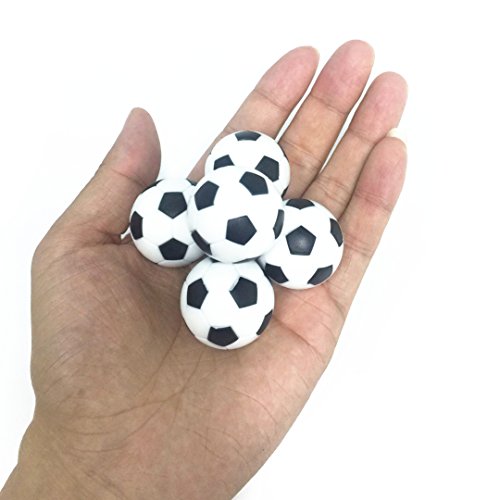 Tischkicker-Bälle Peiujin – 5 Stück Tischfußball-Bälle aus ABS