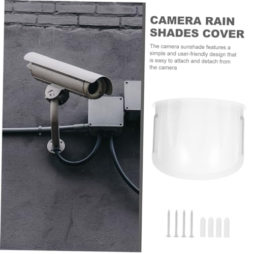 Cubierta de cámara exterior Hemobllo protector de lluvia y sol resistente para seguridad 4