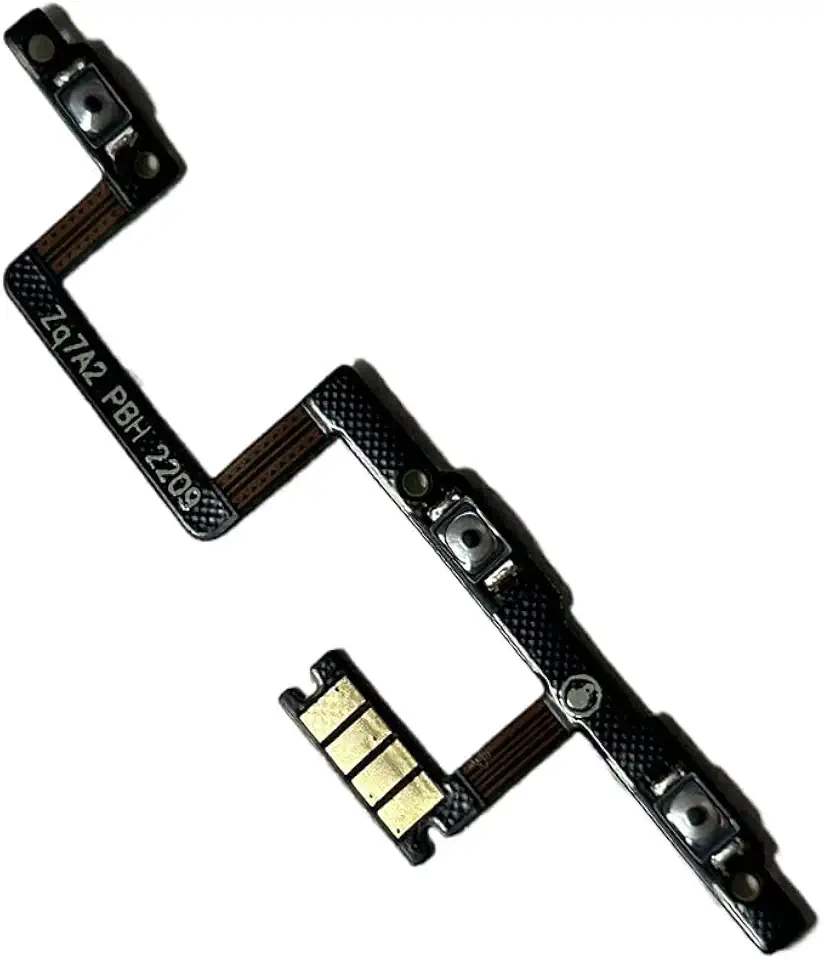 Power/Volume Buttons Cable Flex Compatible with ZTE V40 VITA