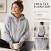 Lvnsdknerse Hoodie Damen Oversize Pullover Sweatshirt Kapuzenpullover Pulli Sweatjacke Sport Oberteile Mit Tasche Tops Streetwear