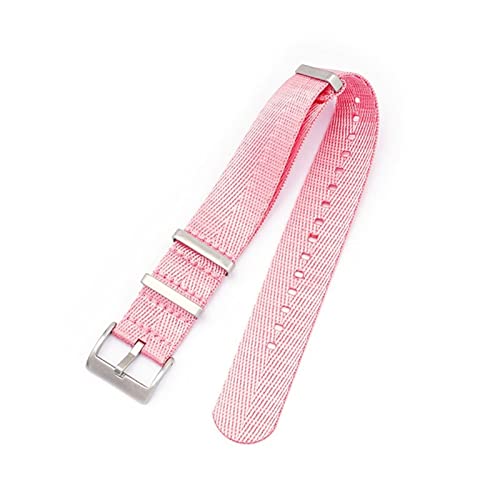 [X] 20mm 22mm 24mmV[gxgiCtBbg fit for NATOXgbv~^[EHb`ohp̎vXgbvIKɃtBbgWF[YɃtBbg{hɍĂ007(Pink,20mm)