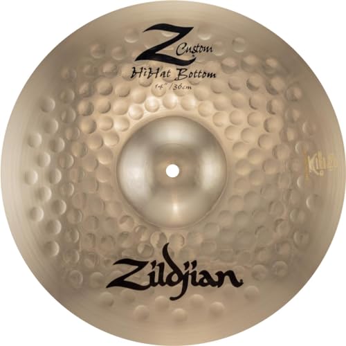 Zildjian Z Custom Hi-hat Cymbal, Bottom - 14-Inch (Z40103)
