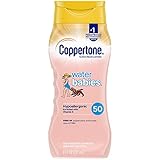 Coppertone WaterBabies SPF 50 Sunscreen Lotion, Pediatrician Recommended, Sunscreen Lotion for Kids & Babies, Broad Spectrum UVA/UVB Sun Protection, (8 fl. Oz.)