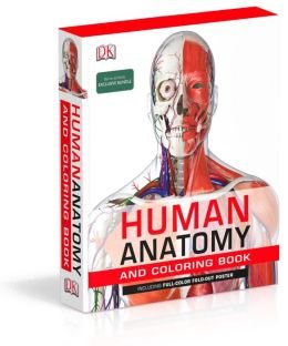 Unknown Binding Human Anatomy and Coloring Book with Poster Book