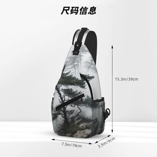 Bolso tipo bandolera para hombre y mujer, mochila casual miniatura 4
