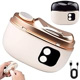 Elektrischer Nagelknipser, 2026 Neuest 2 in 1 Nagelschleifer & Nagelfeile, Nagelschere Hände und Füße mit Licht, Elektrische Nagelknipse für Baby Kinder Erwachsene Senioren