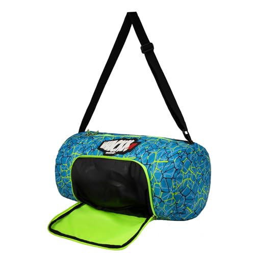 Image of Whackk Track R39 Green 31L Gym Bag, Sports Duffle Bag with Shoe Pocket, Adjustable Strap, Lightweight Multipurpose Travel Bag