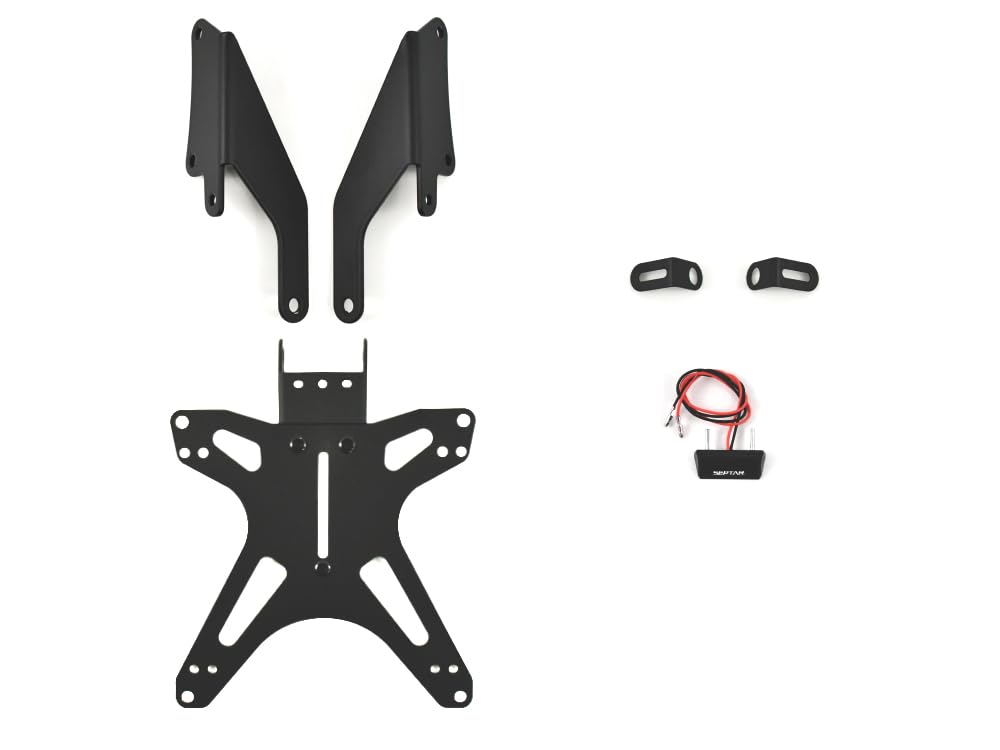 SEPTAR PORTATARGA REGOLABILE specifico per YAMAHA ténéré 700 TENERE 2019-2024 (STANDARD)