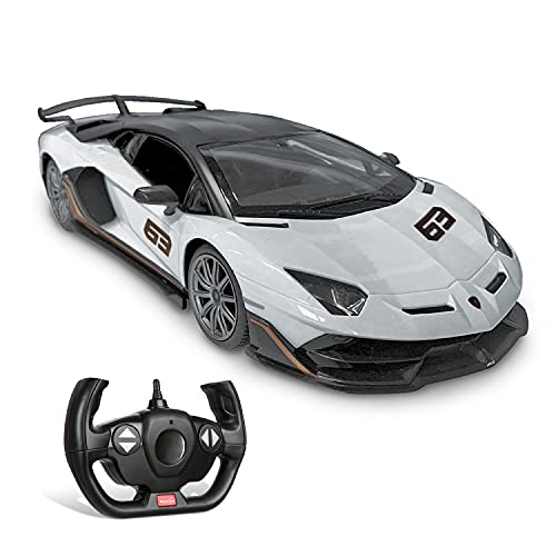 Mondo Motors, LAMBORGHINI SVJ, Modello in Scala 1: 14, fino a 10 km/h di Velocità, Auto Giocattolo per Bambini 63608