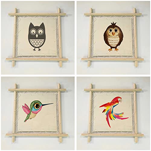 ZENFUN 50 Pcs Wooden Dowel Rods, 12mm x 30CM Unfinished Pine Wood Sticks - Image 4