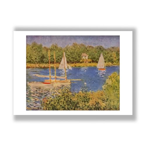 Claude Monet Seine at Argenteuil Grand format pour sublimer la décoration de votre salon