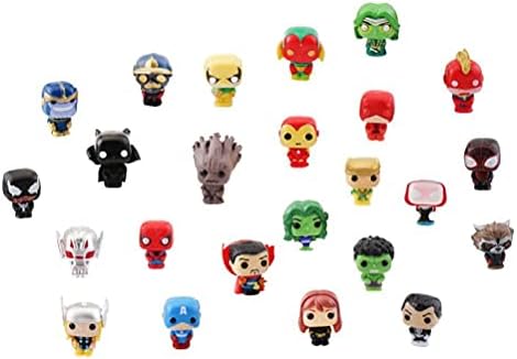 Zhangpu Advent Calendar 2022, 24pc Superhero Figures Figurines, Christmas Holiday Advent Calendar Xmas Surprise Gift for Boys Kids Girls Teens