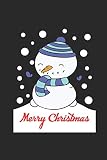  MERRY CHRISTMAS: Notizbuch Weihnachten Notebook XMAS Christmas Journal 6x9 lined
